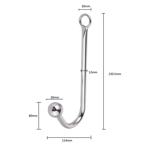 Anal Hooks Cuffs 5334 with Hook Elegant Collar Anal Beaded and 0812